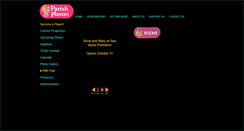 Desktop Screenshot of parishplayers.org